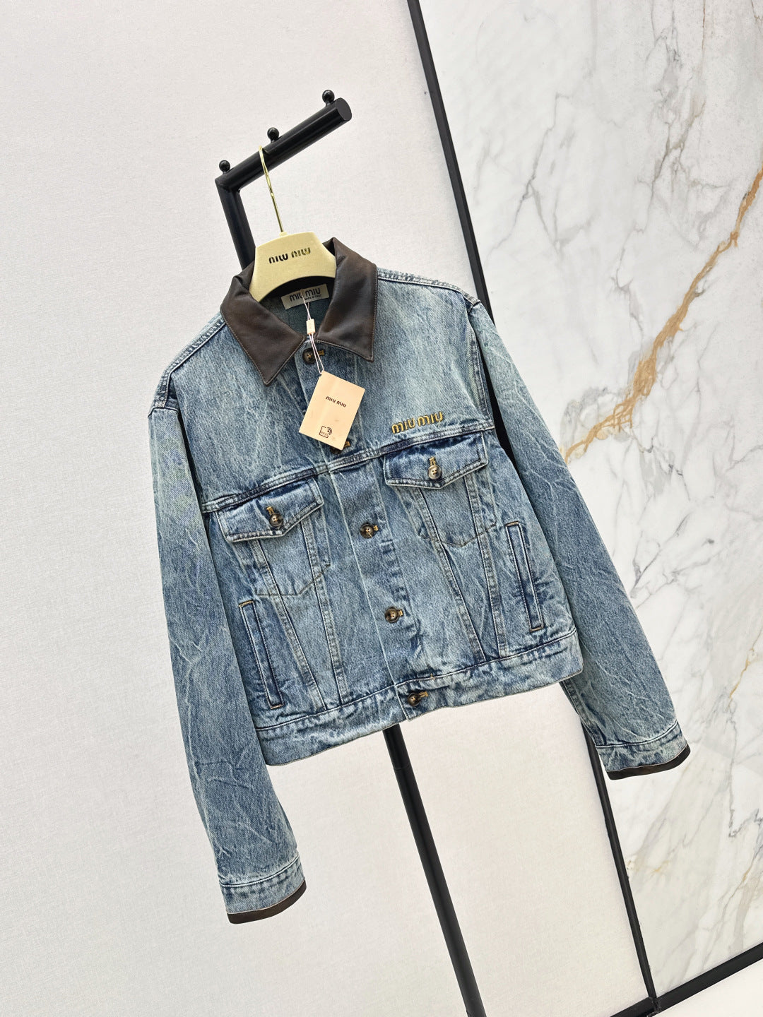 Miu 25fw denim jacket