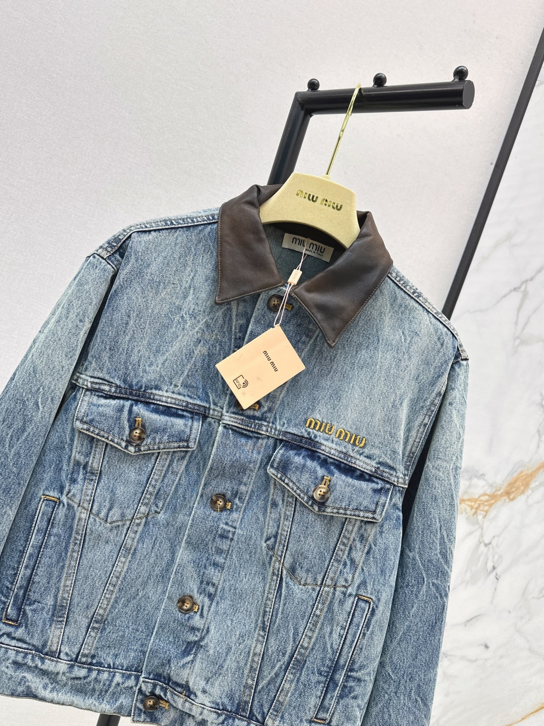Miu 25fw denim jacket