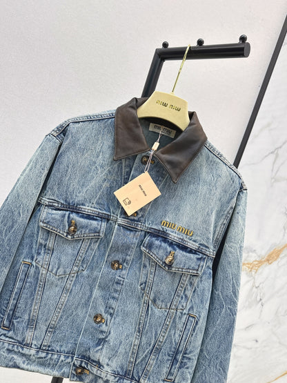 Miu 25fw denim jacket