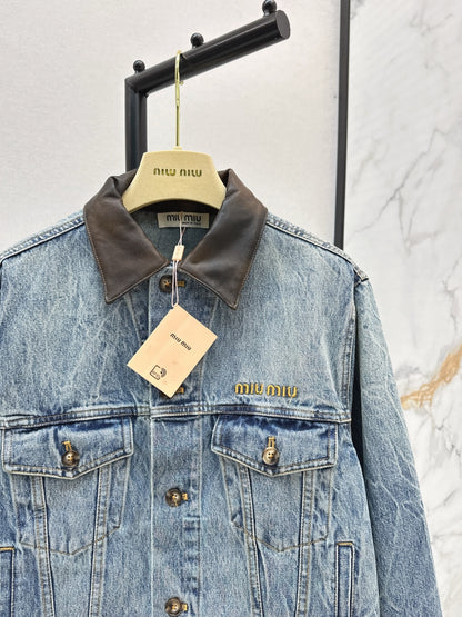 Miu 25fw denim jacket