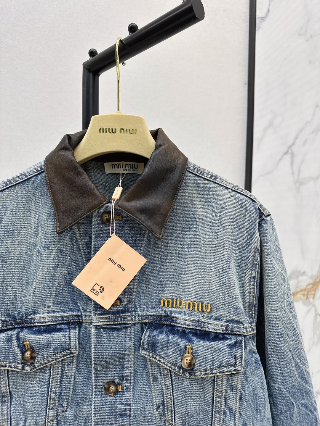 Miu 25fw denim jacket