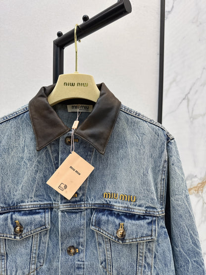 Miu 25fw denim jacket