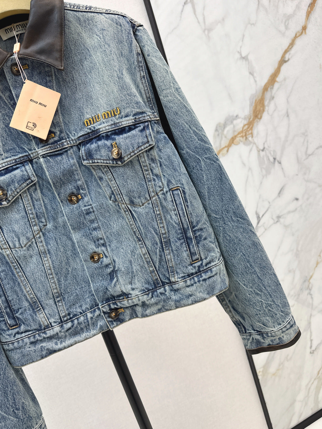Miu 25fw denim jacket