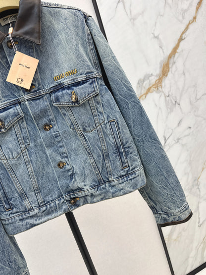 Miu 25fw denim jacket