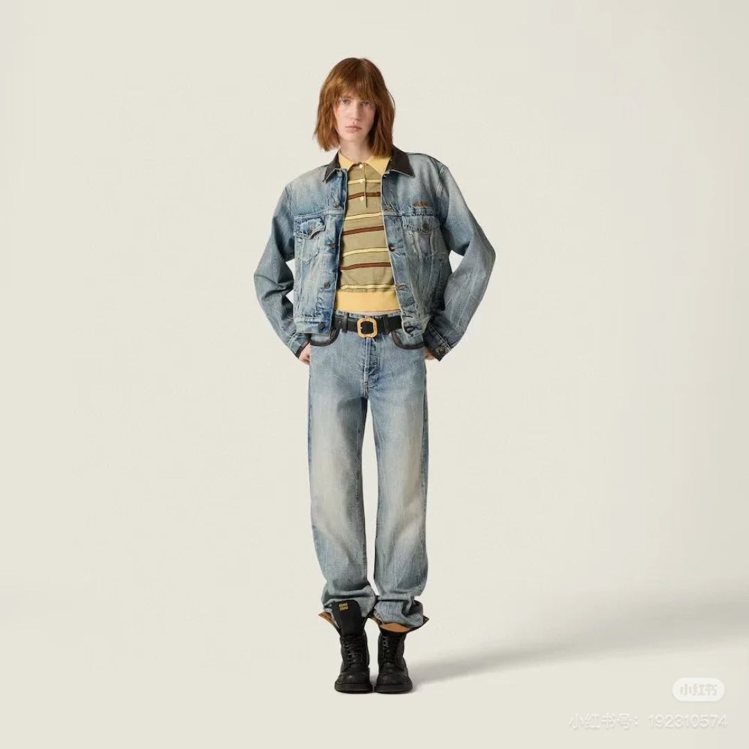 Miu 25fw denim jacket