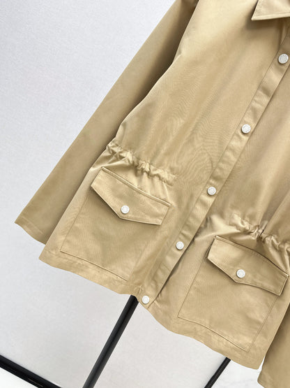 Monc 25fw drawstring jacket