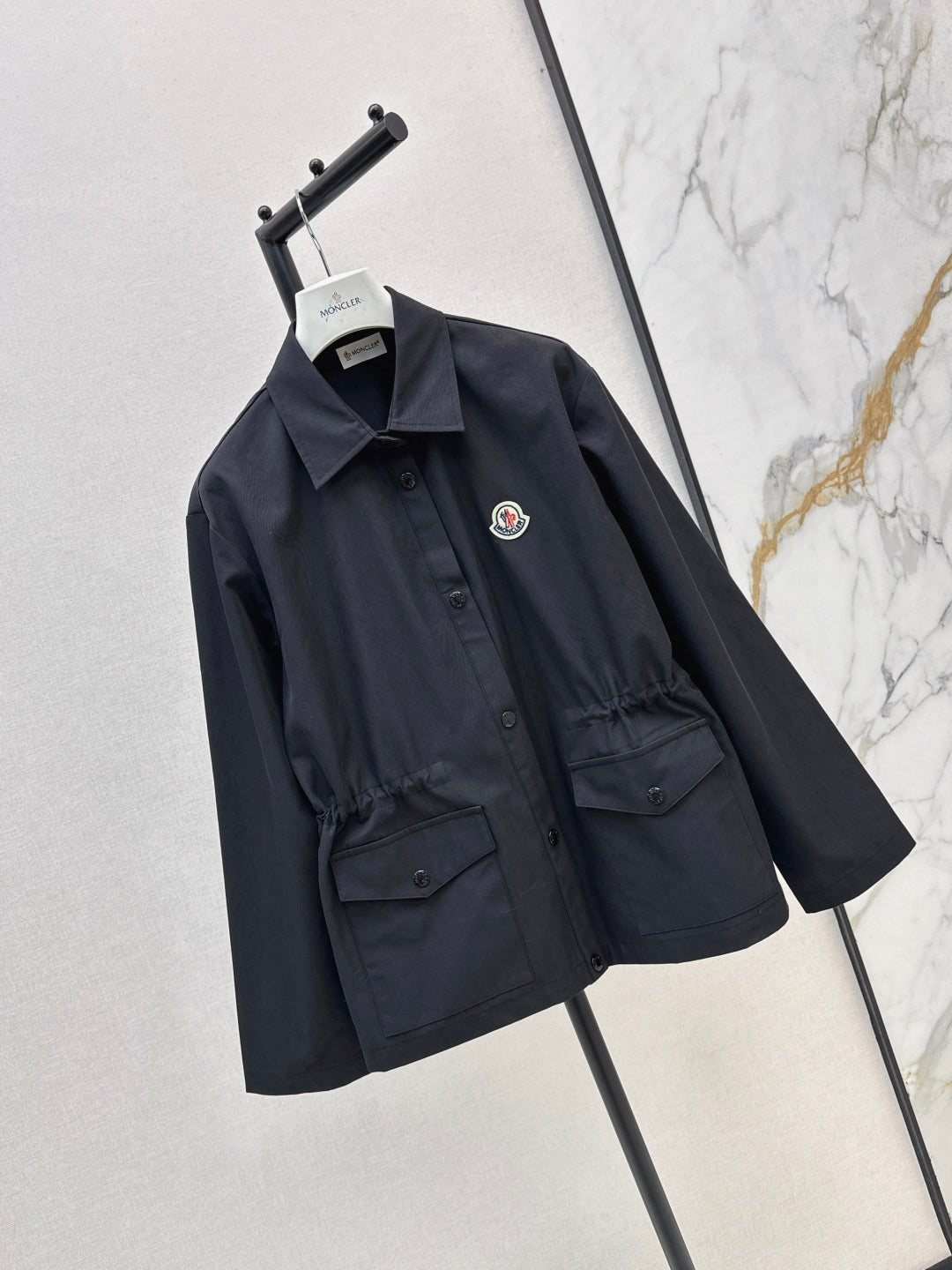 Monc 25fw drawstring jacket