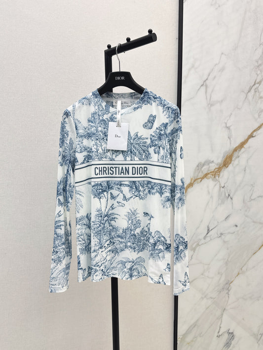CD 25fw printed shirt