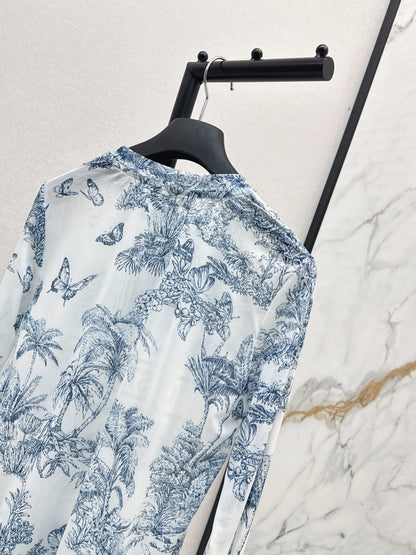 CD 25fw printed shirt