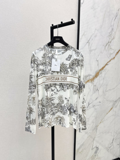CD 25fw printed shirt
