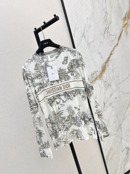 CD 25fw printed shirt