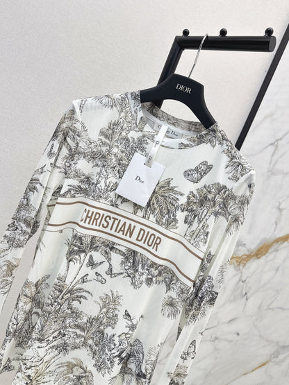 CD 25fw printed shirt