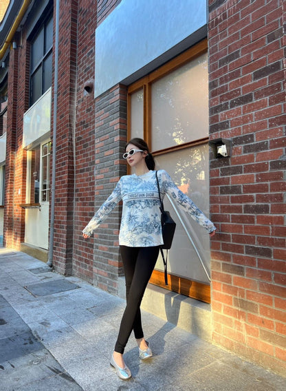 CD 25fw printed shirt