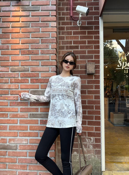 CD 25fw printed shirt