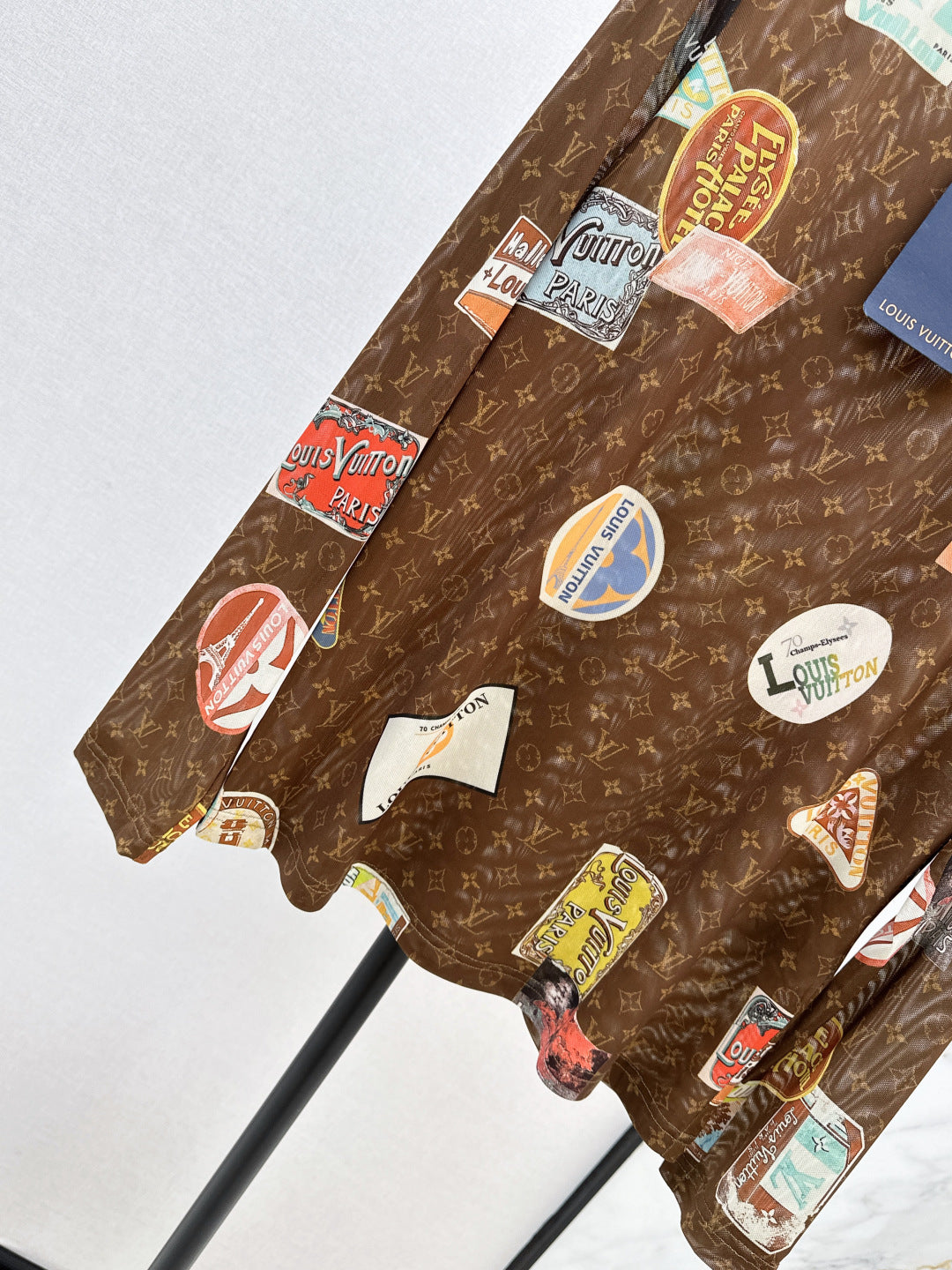 Louis 25fw printed shirt