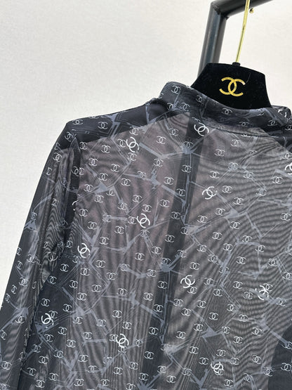 Chan 25fw printed shirt