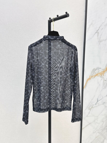 Chan 25fw printed shirt