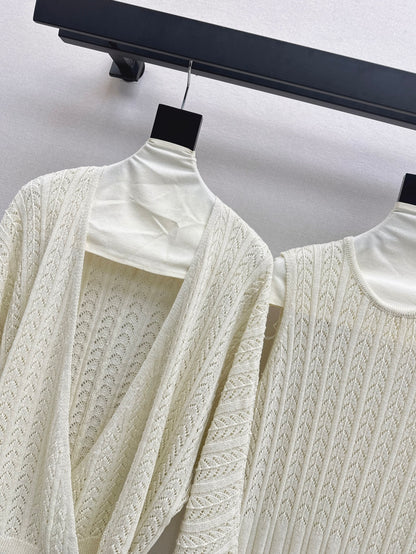 Brune 25fw knitted suit