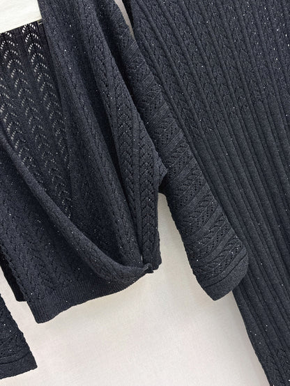 Brune 25fw knitted suit
