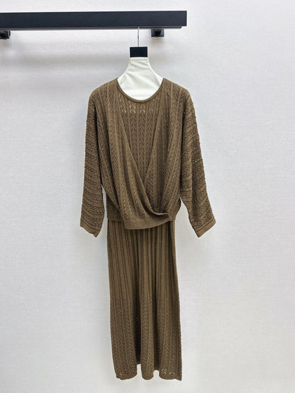 Brune 25fw knitted suit