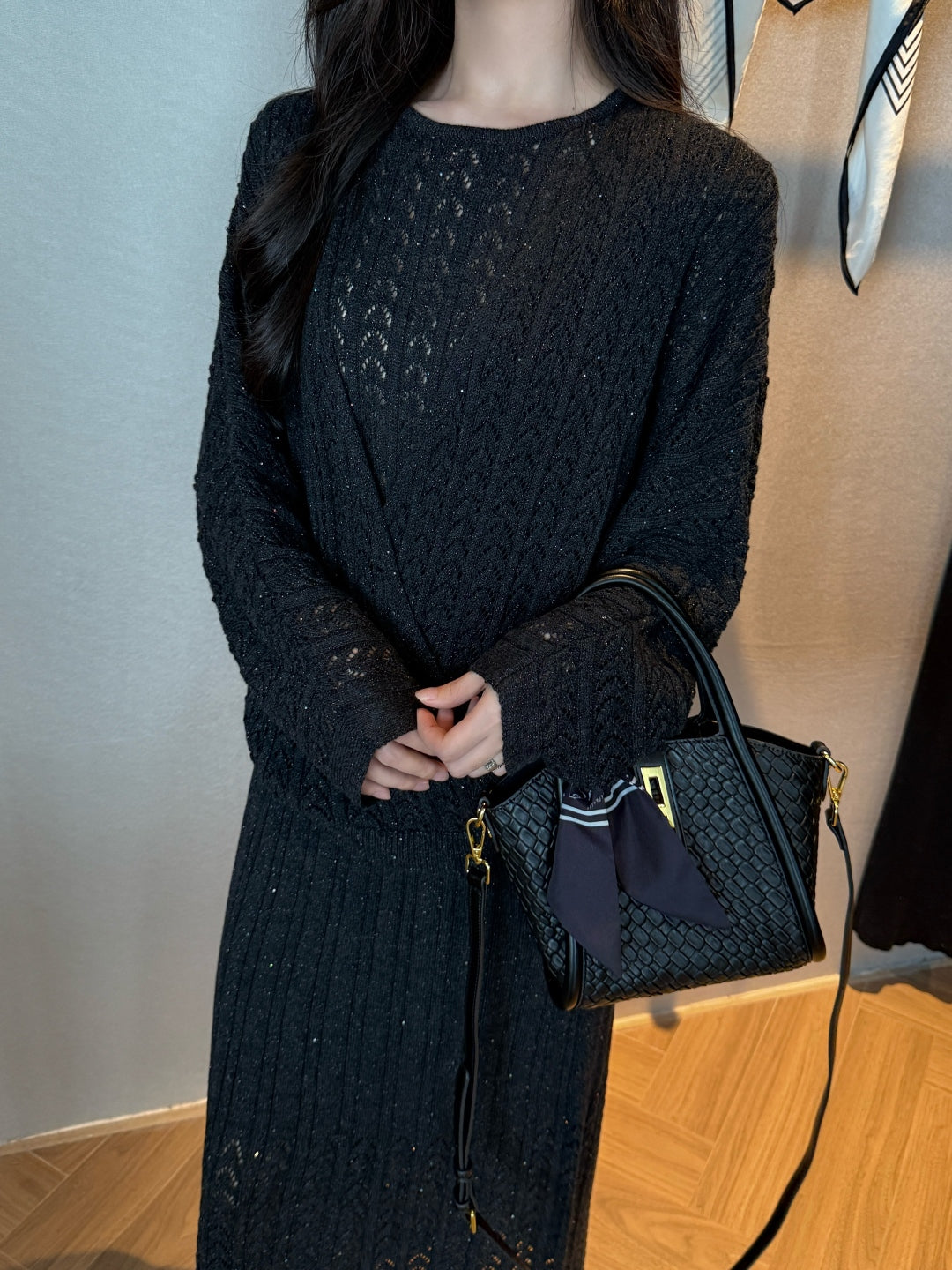 Brune 25fw knitted suit