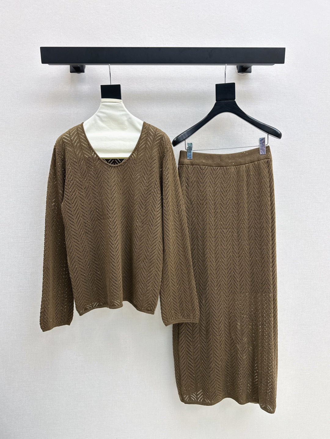 Brune 25fw knitted suit