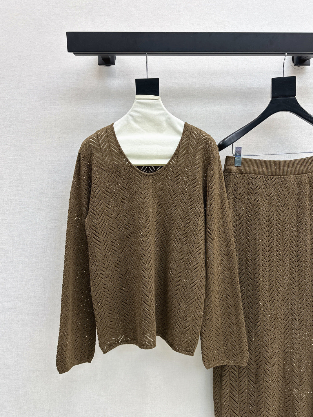 Brune 25fw knitted suit