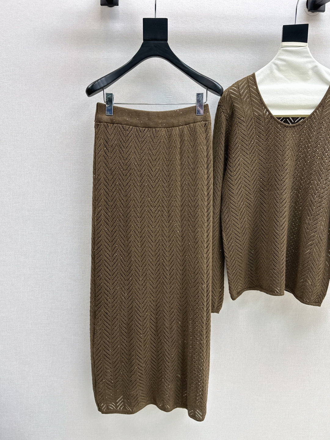 Brune 25fw knitted suit