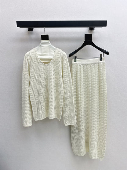 Brune 25fw knitted suit