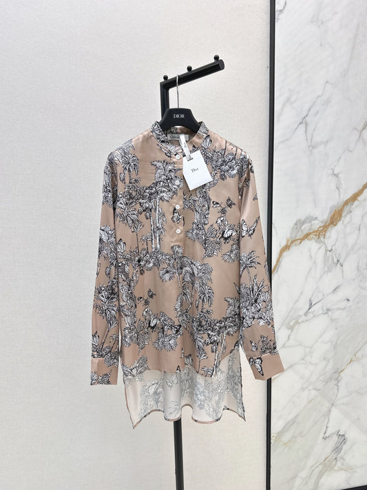 CD 25fw printed shirt
