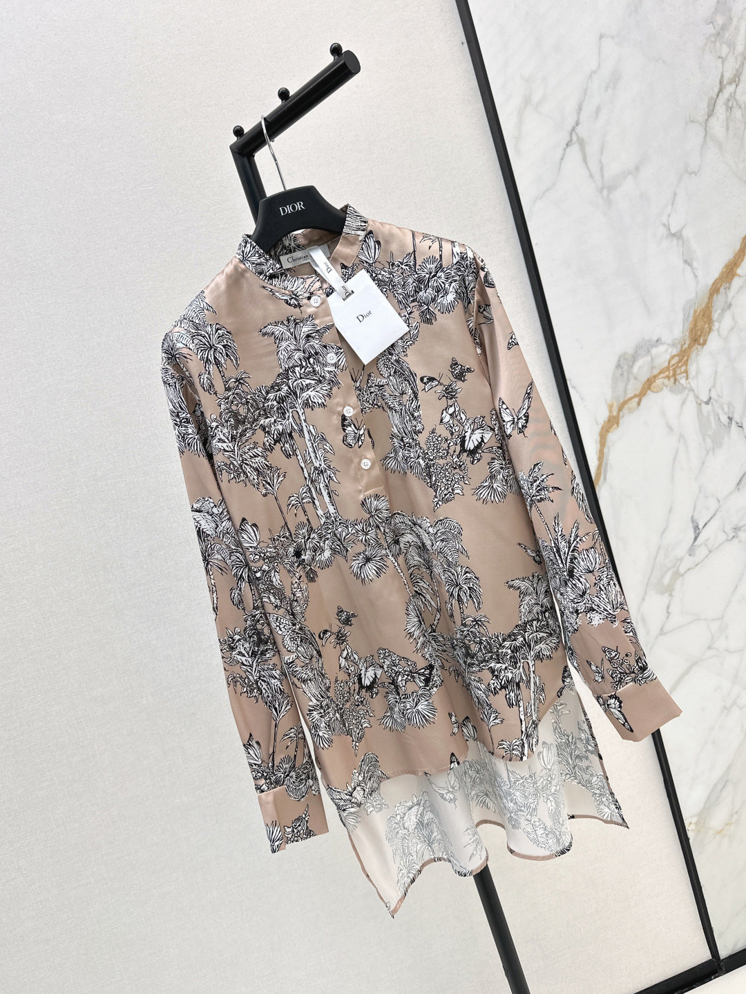 CD 25fw printed shirt