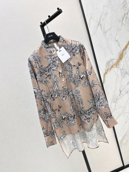 CD 25fw printed shirt
