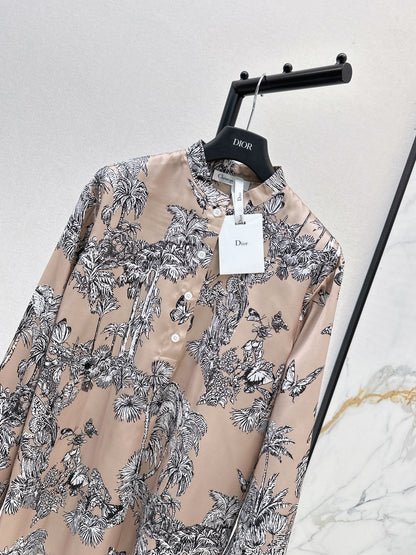 CD 25fw printed shirt