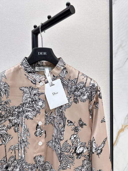 CD 25fw printed shirt