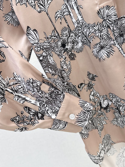 CD 25fw printed shirt