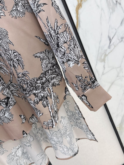 CD 25fw printed shirt