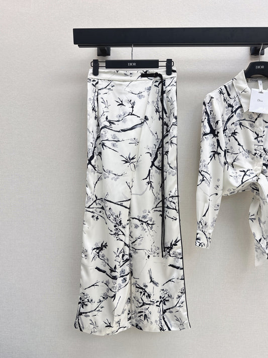 CD 25fw printed pants