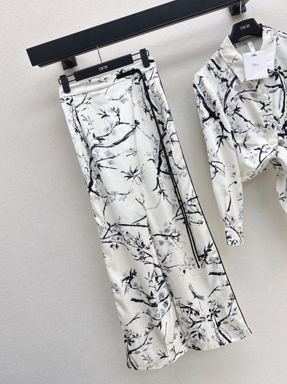 CD 25fw printed pants