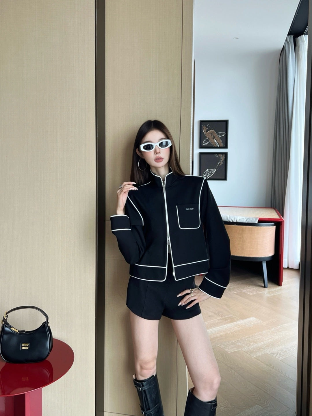 Miu 25fw jacket