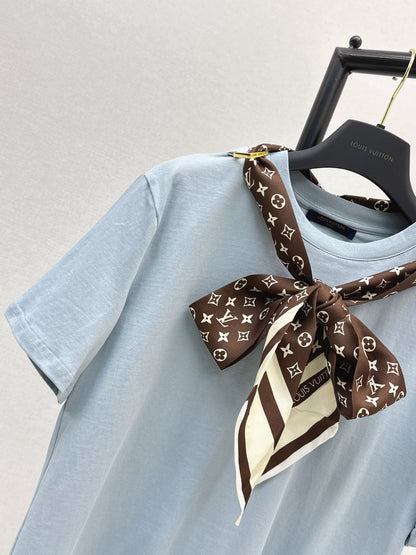 Louis 25fw scarf t-shirt