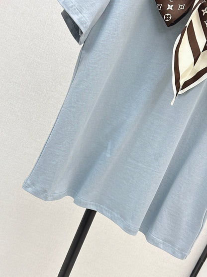 Louis 25fw scarf t-shirt