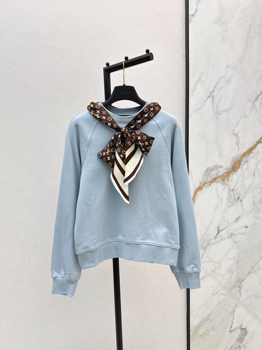 Louis 25fw scarf sweatshirt