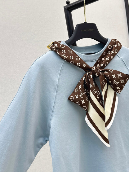 Louis 25fw scarf sweatshirt