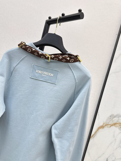 Louis 25fw scarf sweatshirt