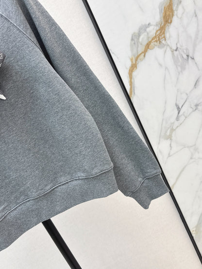 Louis 25fw scarf sweatshirt