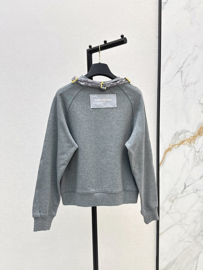 Louis 25fw scarf sweatshirt