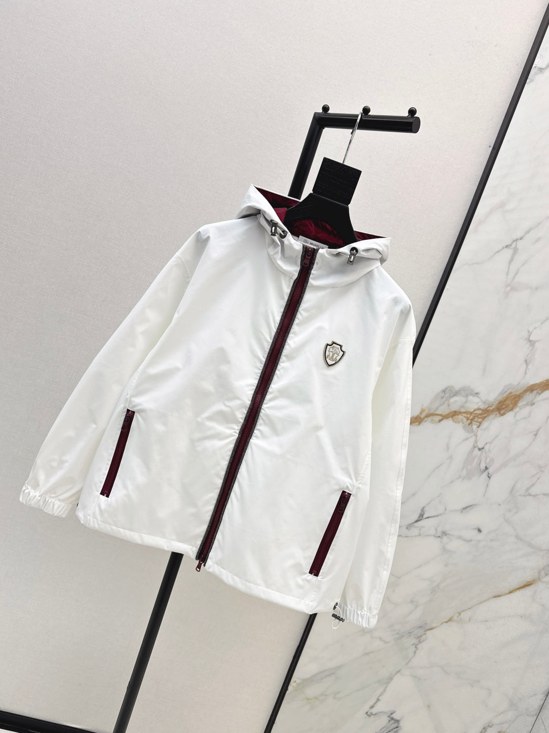 Brune 25fw hooded jacket