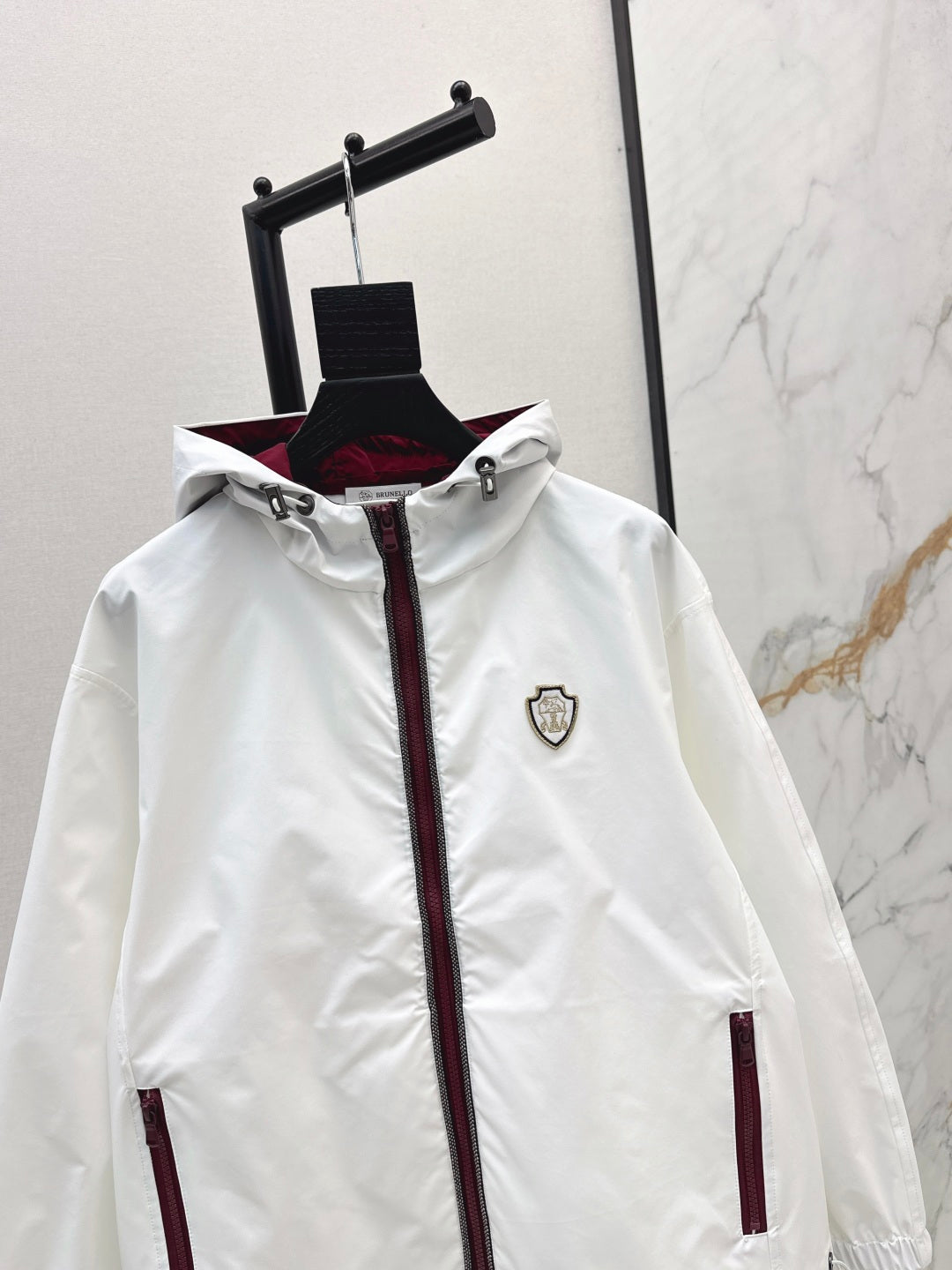 Brune 25fw hooded jacket