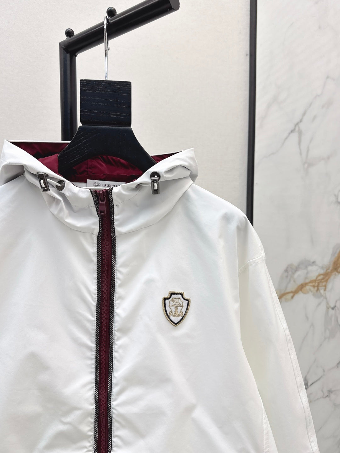 Brune 25fw hooded jacket