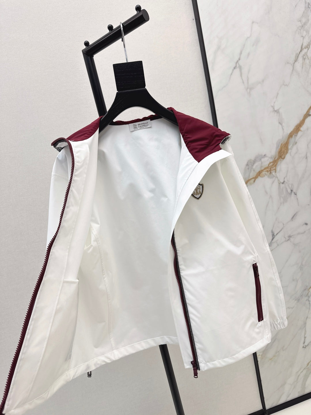 Brune 25fw hooded jacket